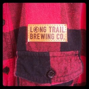 Long Trail Brewing, VT -buffalo plaid flannel XXL